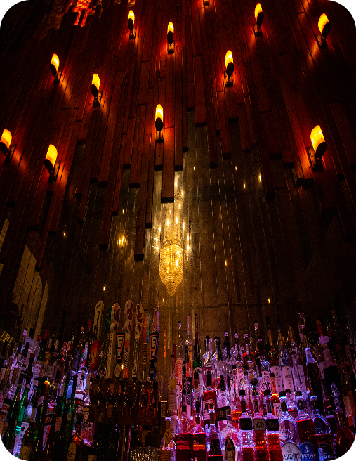 Market Square with historic and modern architectural elements that inspired the Chic Antique design